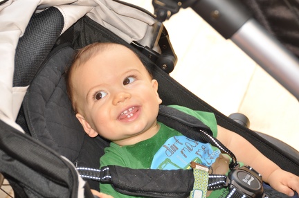 Happy JB in the stroller1